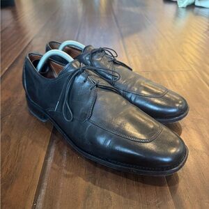 Allen Edmonds Burton Black Leather Derby Shoes Men’s 10.5 D USA Made